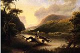 Passage of the Delaware through the Blue Mountain by Thomas Doughty